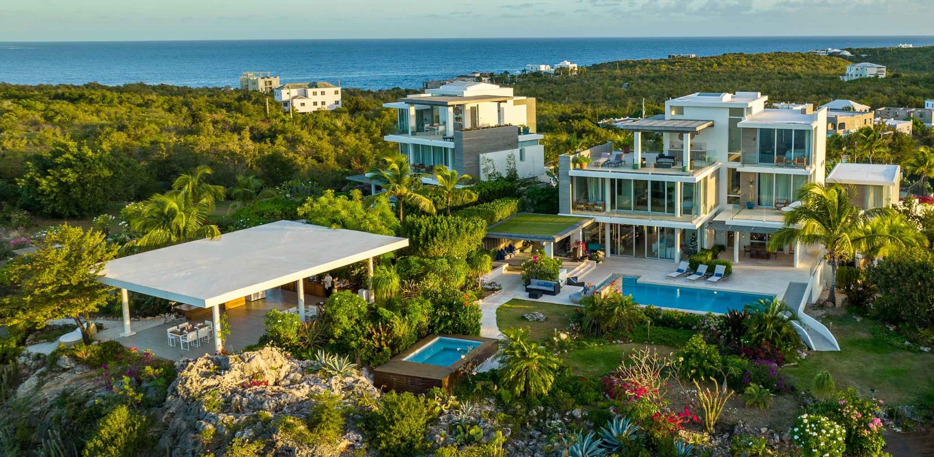 Overhead view, The Gallery, Anguilla