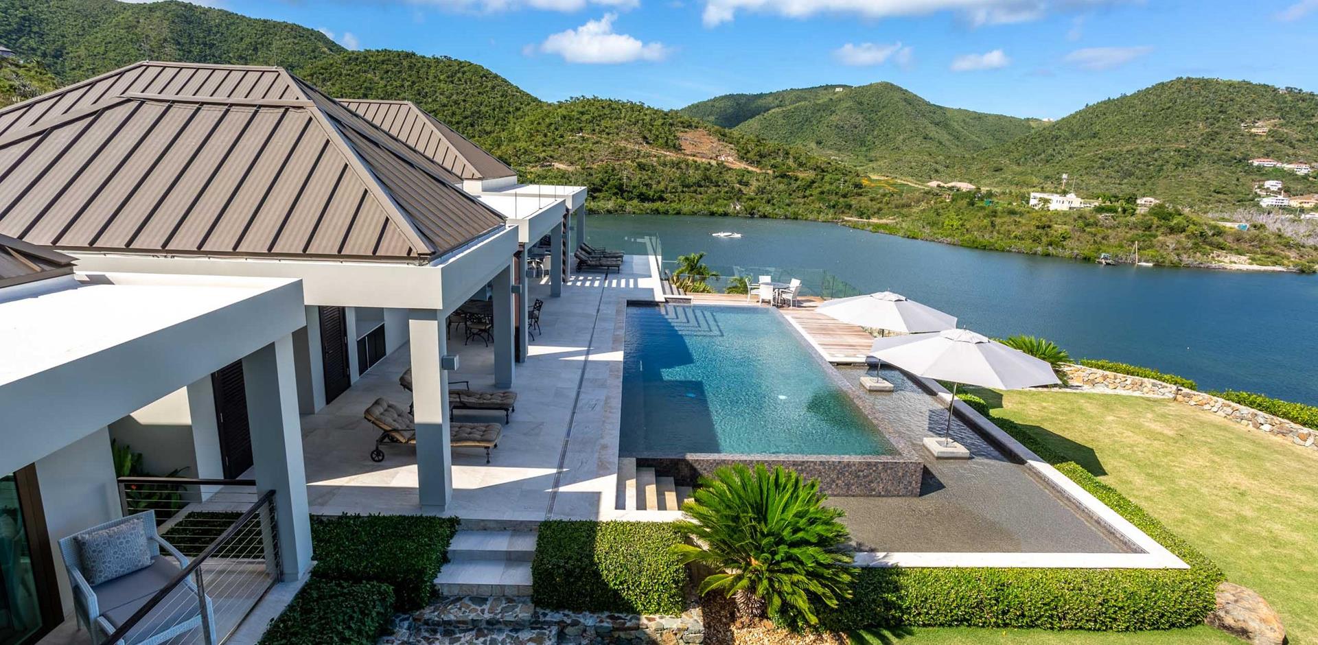 Pool, Half Moon Bay Villa, British Virgin Islands